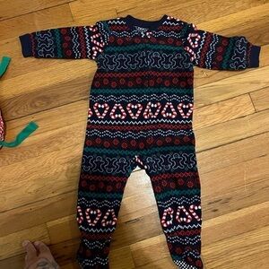 Cute gingerbread Christmas infant pajamas 18M